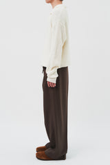 Oriental Rope Wide Trousers (2color)