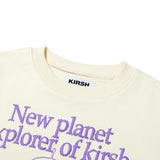 ウィティーバニープラネットエクスプローラースウェットシャツ／WITTY BUNNY PLANET EXPLORER SWEATSHIRT V1 [IVORY]
