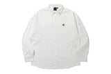 リセントオックスフォードシャツ/RECENT OXFORD SHIRT_WHITE