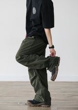  LEO WIDE NYLON PANTS 