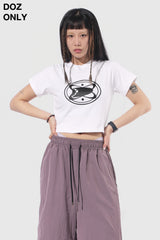 シグネチャークロップTシャツ / [MADE] Signature Crop T [2color]