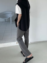 フードロングベスト