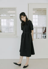 レイヤードリボンワンピース / layered ribbon onepiece black