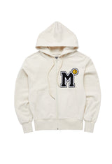 HEAVYWEIGHT SM:]E M PATCH ZIP UP HOODIE IVORY (6673033855094)