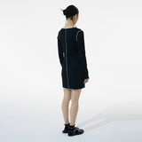 インターロックドレス / BLACK INTERLOCK DRESS