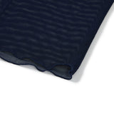 Layered See-through Top [NAVY] (6638340964470)