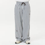 ワイドチェックバンディングパンツ / Wide check banding pants