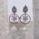 アイシーブルームピアス / Icy Bloom Piercing - Light Blue
