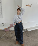 シュークロップスウェットシャツ / Shoe Crop Sweatshirt (3color)