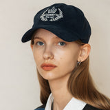 GHCリボンボールキャップ/GHC RIBBON BALL CAP_INDIGO NAVY