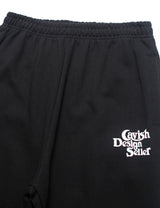 セラーロゴスウェットパンツ / SELLER LOGO SWEATPANTS BLACK(CV2BFUPA00A)