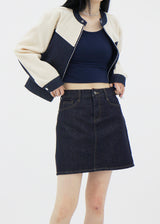 ドウミニスカート/no.6189 Dough mini skirt (2color)