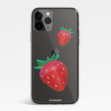 ストロベリーフォンケース (ジェルハード) / Strawberry phone case (jell hard)