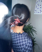 ピンクバタフライヘアピン
