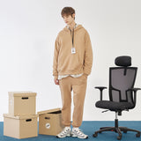 ベーシックロゴフーディ/BASIC LOGO HOODIE BROWN
