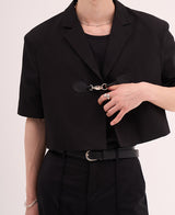 サンダーバックルハーフブレザー / [MADE] Sander Buckle Half Blazer