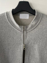 Melange twoway jacket