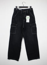 カーゴデニムパンツ/no.1768 cargo denim pants (2color)