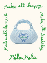 ROLAROLA X SAKI SHOLDER BAG LIGHT BLUE