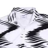 ウェーブフリースプルオーバー / BSR2223FWPO001 ZGZG WAVE FLEECE PULLOVER BLACK WHITE