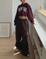 へリングカーゴワイドパンツ / Herring Cargo Wide Pants (3color)