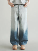 ポイントワイドデニムパンツ / M195 POINT WIDE DENIM PANTS