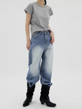 ミディアムブルーデニムパンツ / no.532 Int Medium Blue Denim Pants
