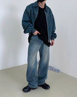 TNオイルウォッシュデニムパンツ / TN Oil Washing Denim Pants