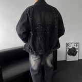 DV バックロバンブラックブルービンテージジャケット