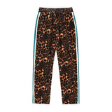 ベルベットトラックパンツ/0 2 velvet track pants - LEOPARD