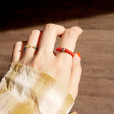 ムービースターパラフィンリング(マスタード) / [CCNMADE] MOVIE STAR Paraffin Ring (Mustard)