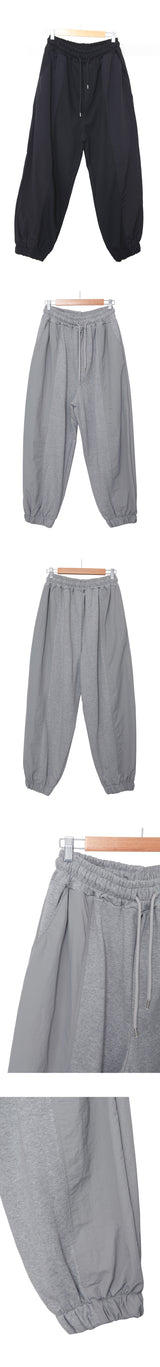 ミックスカラーリングバルーンジョガーパンツ / Mixed Coloring Balloon Jogger pants