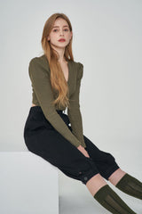 ホースライディングスタイルデニムパンツ / HORSE RIDING STYLE DENIM PANTS INCLUDING SOCKS [9029]