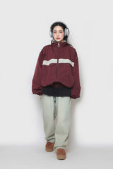 ミッドカラーパイピングジップアップ / Mid Colour Piping Zip-Up