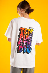 グラフィティストリートTシャツ / GRAFFITI STREET T-SHIRTS [WHITE]