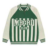 MHGRD クラブハーフジップニット