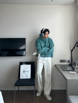 LMN Brooklyn Pigment Washing Oversized Fit Hoodie (4 colors)