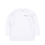 ワールドワイドジャージロングスリーブ / BSR2223FWPO036 WORLD WIDE JERSEY LONG SLEEVE WHITE