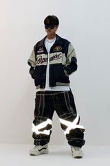 ポットXリフレクティブジョガーパンツ / BSR2223FWPT022 BSR POT-X REFLECTIVE JOGGER PANTS BLACK CHECK