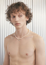 Emblem Pearl Necklace
