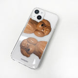 プードルアイフォンケース (ジェルハード) / Poodle Phone Case (jell hard)