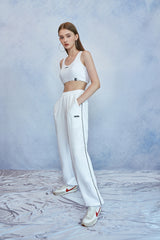 HIDE Cutting Sweat Pants (White) (6570988535926)