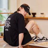 パームツリーロゴ半袖Tシャツ