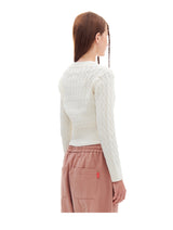 CABLE CROP KNIT (IVORY)