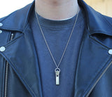 zipper pendant necklace (6636493078646)