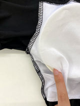 ミニッツホカンスフリルストラップ水着ツーピースセット(カップ内蔵) / Minutes Hocance Ruffle Strap Swimsuit Two-Piece Set