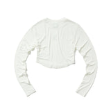 シンボルクロップ長袖Tシャツ