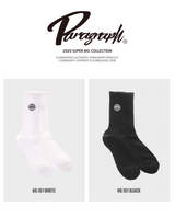 paragraph embroidered socks 2color [送料無料]正規品 (4636773056630)