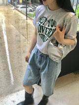 ロキシーハートクロップT