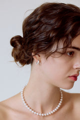 [14K] Essential Pearl Necklace (8mm)